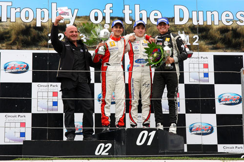 Podium Meindert van Buuren in Zandvoort